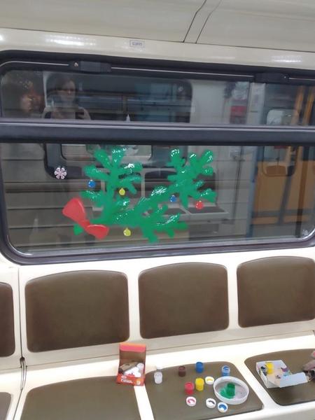 В Казани запустили новогодний поезд