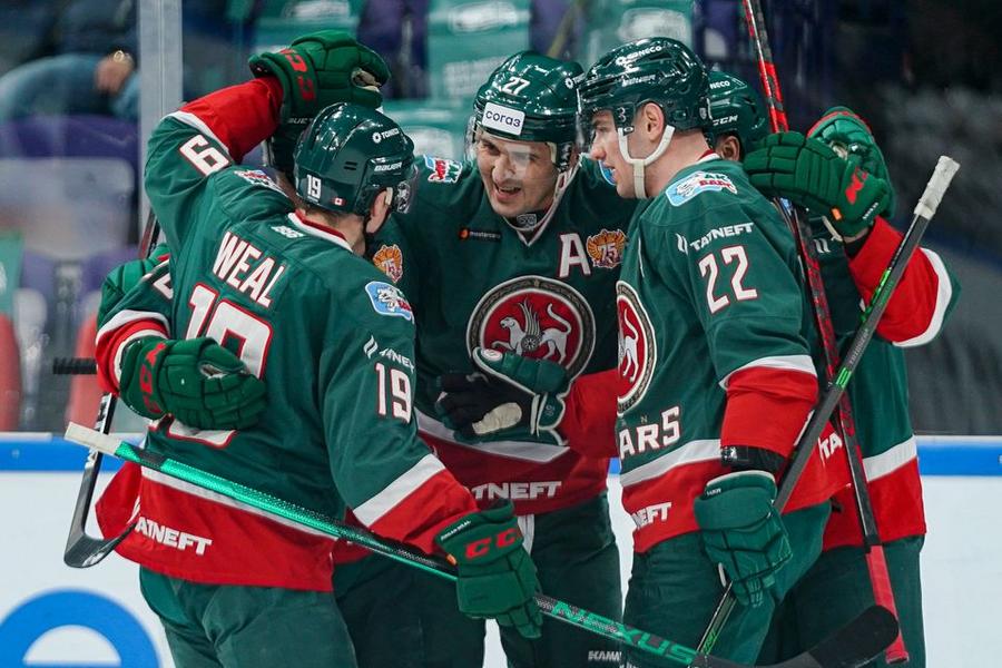 «Ак Барс» взял реванш за обидное поражение в Челябинске. Казанцы победили «Трактор» со счётом 5:1