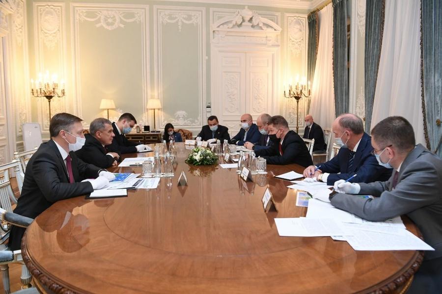 Минниханов – Миллеру: За всё время моей работы «Газпром» оказывает огромную поддержку Татарстану