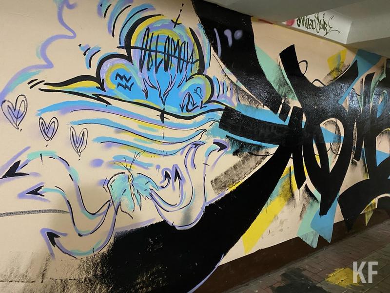 Подземный переход на «Медгородке» в Челнах раскрасят граффити с QR-кодами