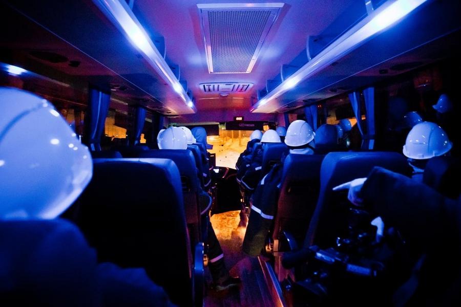 Промышленные туристы впервые побывали на «Казаньоргсинтезе» с ночной экскурсией