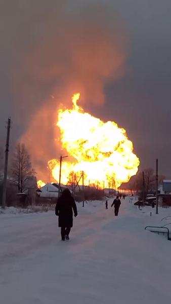 Вблизи Татарстана в чувашском селе произошел взрыв на газопроводе