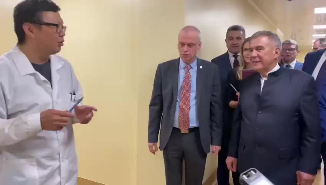 Минниханов решил организовать практику в больницах Татарстана для студентов РНИМУ имени Пирогова