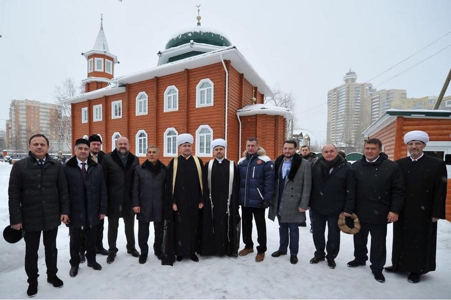 Минниханов на открытии мечети в Архангельске призвал россиян жить в согласии