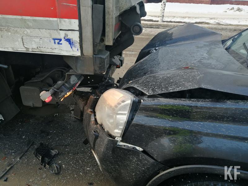 После ДТП беременная нижнекамка попала в больницу