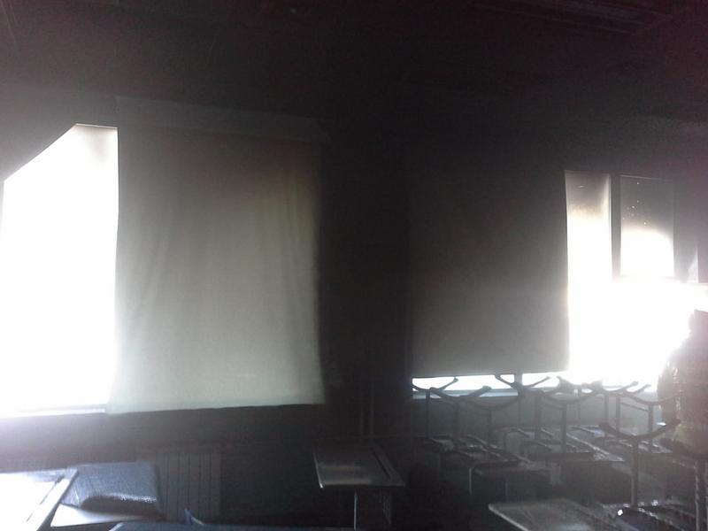 В Казани эвакуировали школу из-за загоревшихся в классе вещей