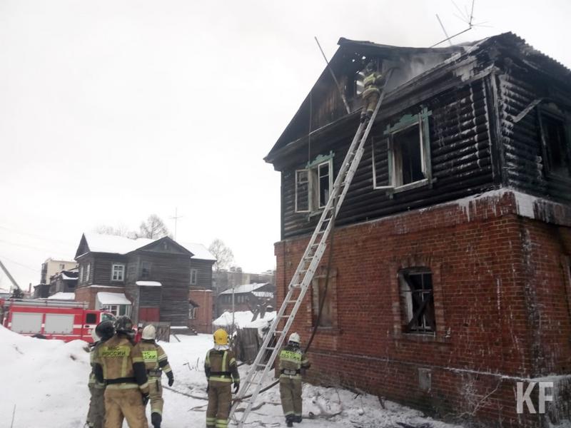 В Полукамушках в Зеленодольске мужчина поджег дом и сбежал