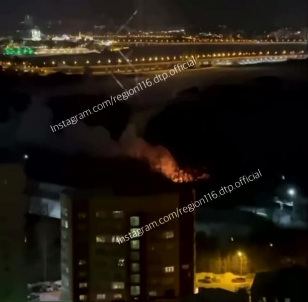 На пожаре в Советском районе Казани пострадали два человека