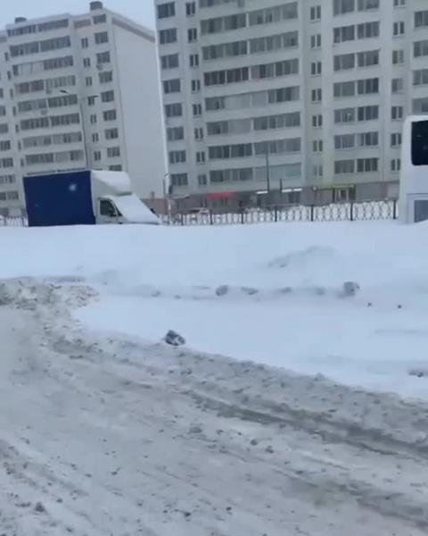 Челнинец переделал «Оку» под мини-бульдозер для уборки снега