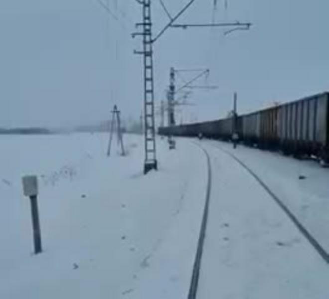 Локомотив и вагон сошли с рельс на станции «Аэропорт» в Татарстане