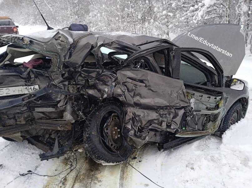 В Тюлячинском районе Татарстана произошло смертельное ДТП