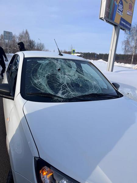 Попавшего под колеса «Гранты» нижнекамца с травмами госпитализировали в НЦРМБ