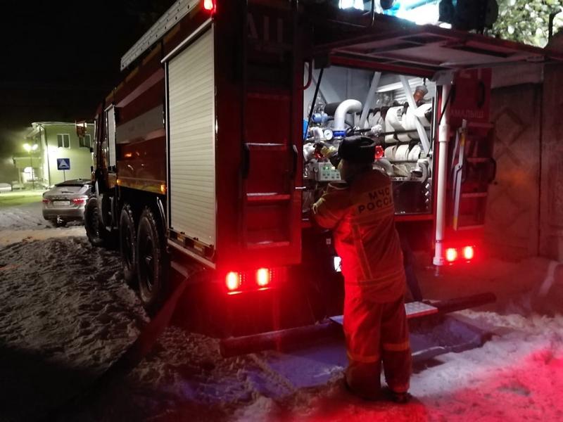 При пожаре в Мамадыше погибли трое мужчин