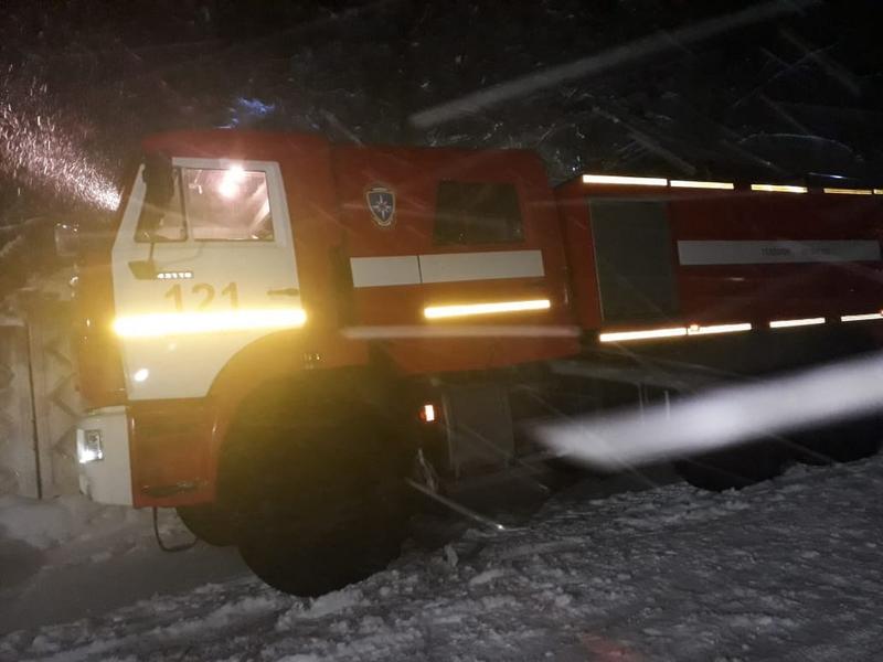 При пожаре в Мамадыше погибли трое мужчин