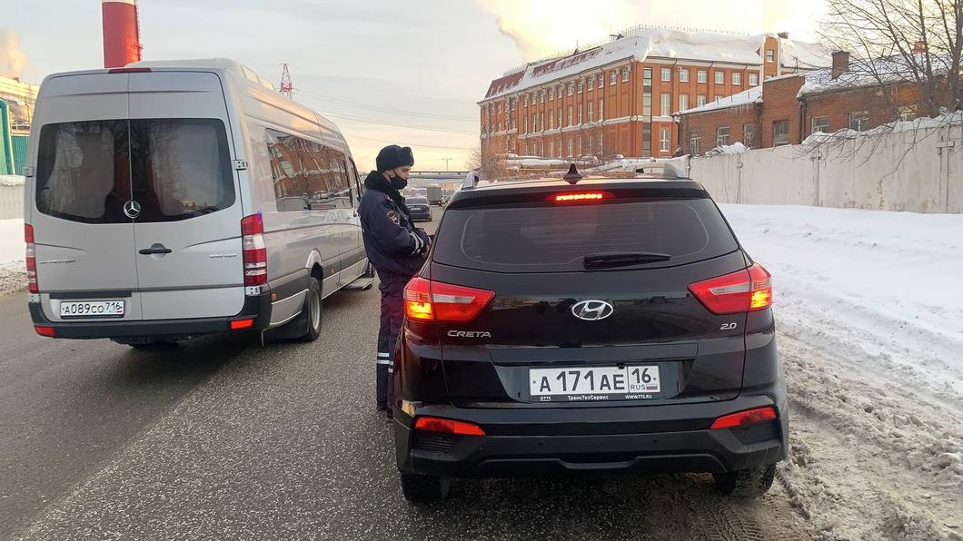 На казанских водителей, не использовавших ремни безопасности, составлено более 1 тысячи протоколов