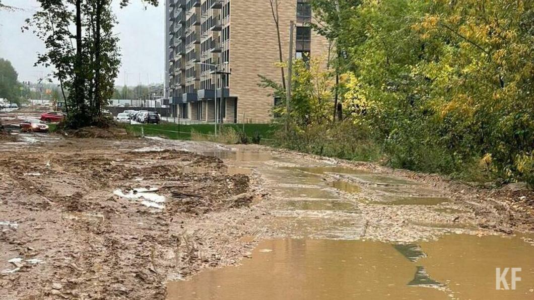 «Неудобно довозить детей до школы»: казанцы ждут появления новой дороги от Баки Урманче до Братьев Батталовых