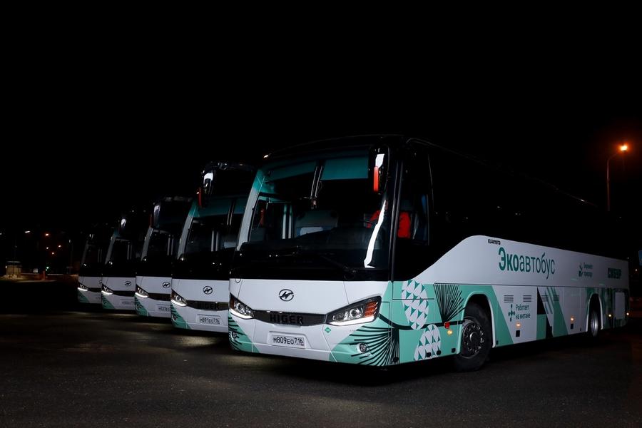 «Казаньоргсинтез» полностью обновил парк автобусов для перевозки сотрудников «Казаньоргсинтез» полностью обновил парк автобусов для перевозки сотрудников