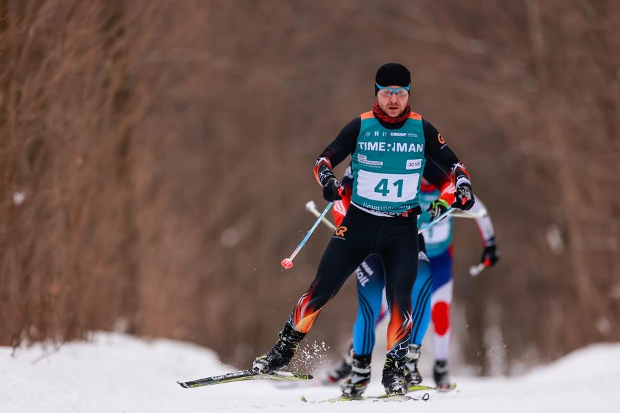 В Нижнекамске лыжный марафон собрал спортсменов из девяти регионов России