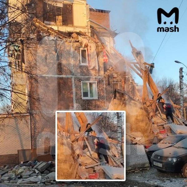 Пять человек погибли в результате обрушения подъезда жилого дома в Тульской области