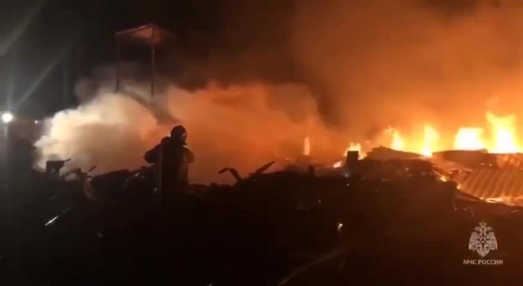 В Севастополе семь человек погибли при пожаре в бытовках для строителей трассы «Таврида»