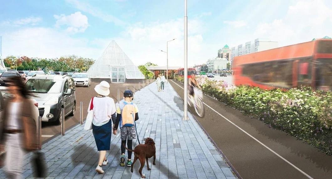 В Казани изменят входную группу в парке Горького