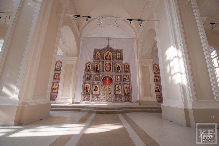 К приезду патриарха Кирилла в Казани завершилась реставрация церкви Сергия Радонежского в центре города