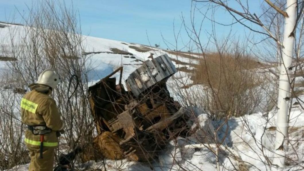 В Татарстане трактор попал в ДТП, водителя насмерть раздавило