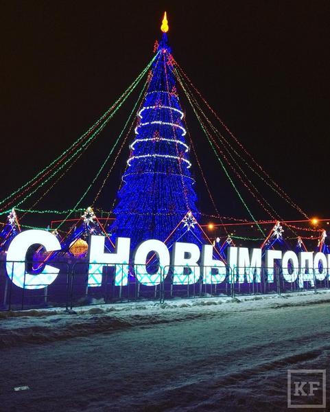 Новогодние елки Татарстана — от Казани до Бавлов