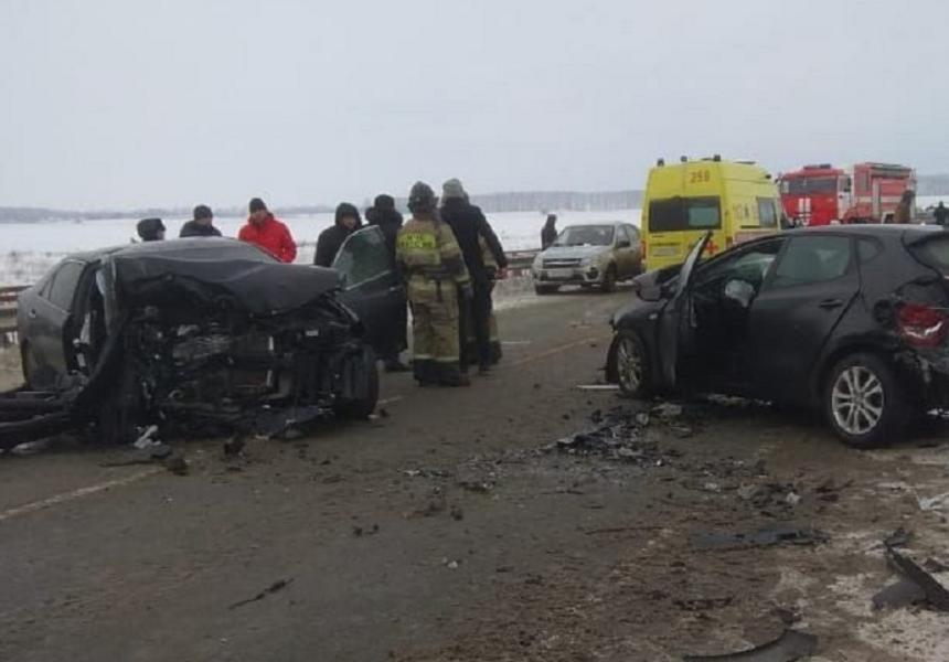 Во время серьезной аварии в Татарстане погибла автоледи на пенсии