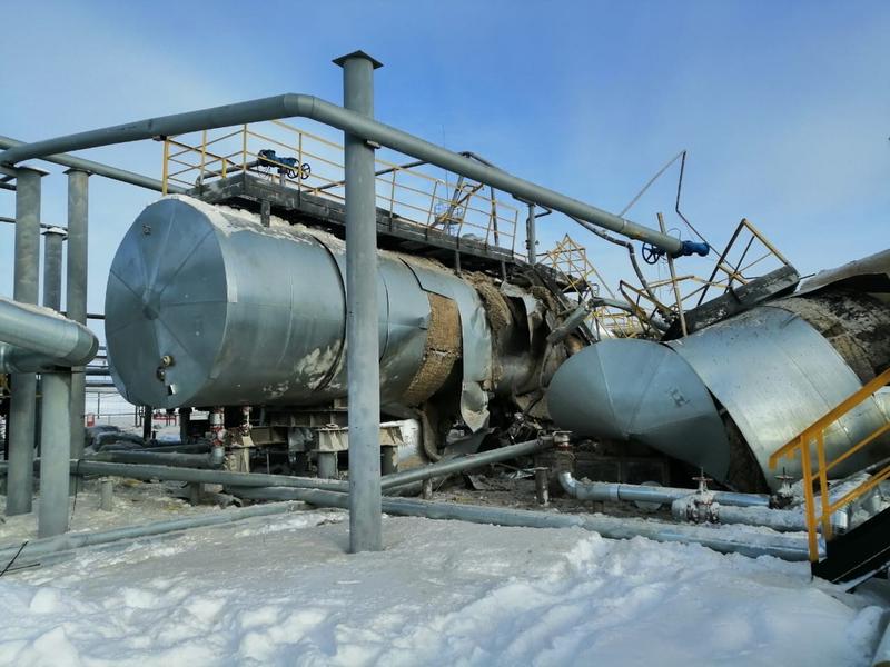 На нефтепредприятии в Татарстане произошел взрыв: погибли двое, один пострадал