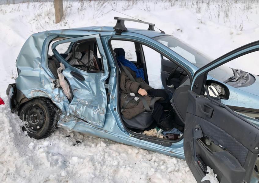 На трассе под Челнами в результате ДТП погибла пожилая женщина
