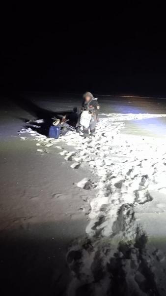 Около татарстанского села Теньки сотрудники МЧС спасли рыбака, у которого сломался мотовездеход