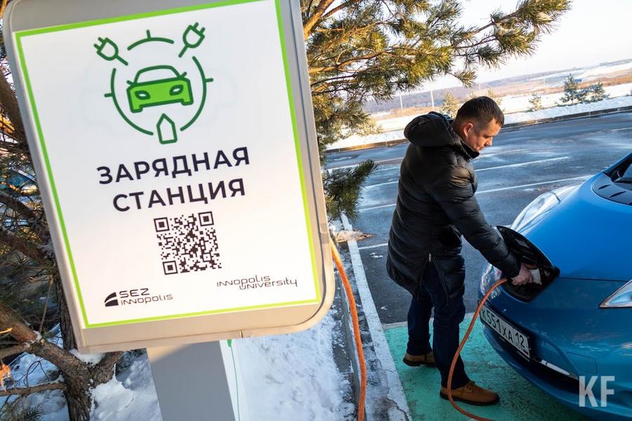 «Автосервисы, АЗС, техосмотры - это вас больше не касается»: Татарстан переходит на электрокары