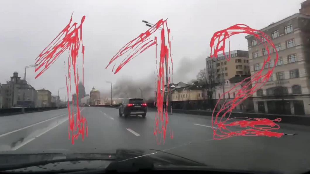 В Москве произошёл пожар в здании ресторана «Корчма Тарас Бульба»