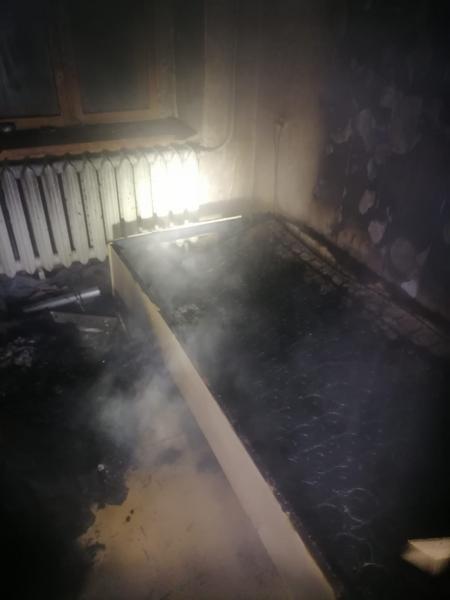 Житель Нижнекамска получил ожоги во время пожара, который сам и устроил