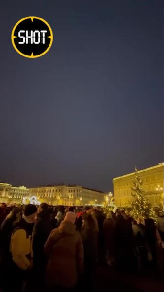 Лошадь врезалась в толпу людей на Дворцовой площади в Питере: среди пострадавших есть дети