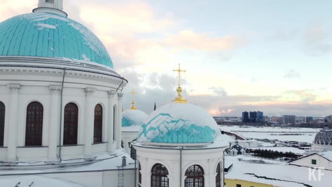 Минниханов опубликовал видео с собором Казанской иконы Божией Матери
