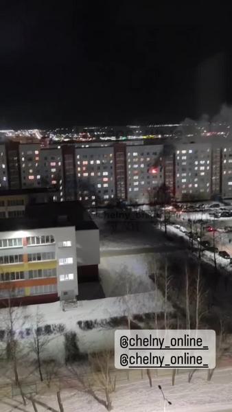 При пожаре в доме 32-го комплекса Челнов эвакуировались 36 человек