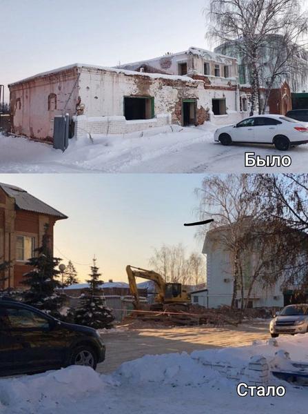 В Мамадыше снесли памятник архитектуры 19 века