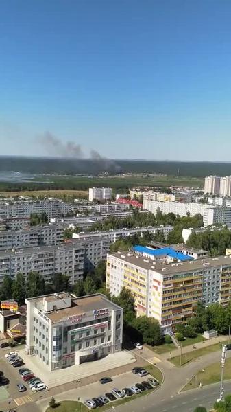 Видео: на базе отдыха в Тукаевском районе произошел пожар
