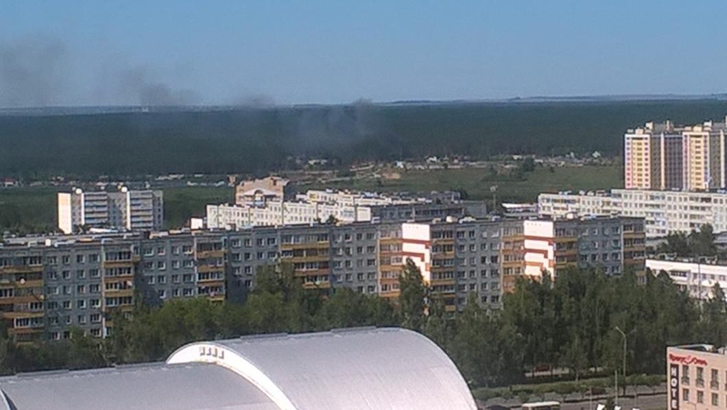 Видео: на базе отдыха в Тукаевском районе произошел пожар