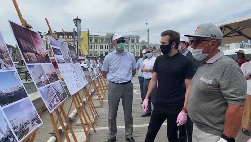 Рустаму Минниханову представили концепцию реконструкции торгового центра «Кольцо»