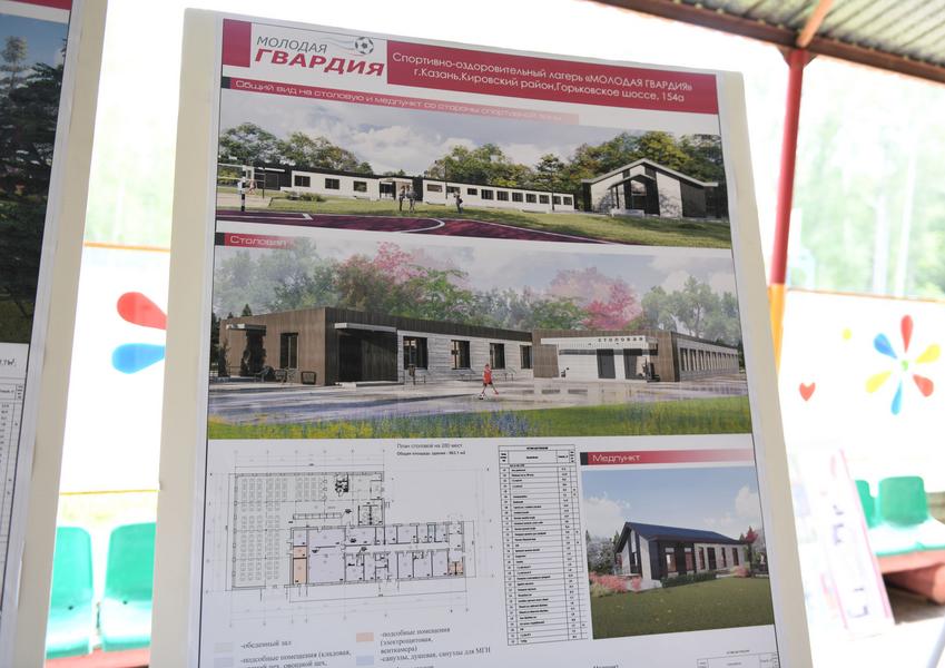 Ильсур Метшин оценил проект ремонта лагеря «Молодая гвардия», построенного 90 лет назад