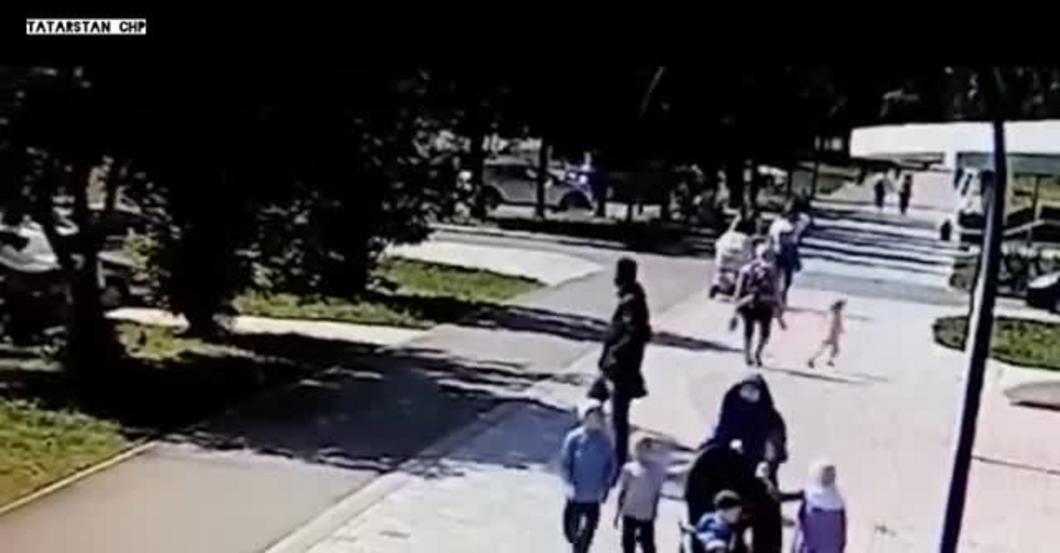 Появилось видео нападений маньяка на женщин в парке «Семья» Нижнекамска