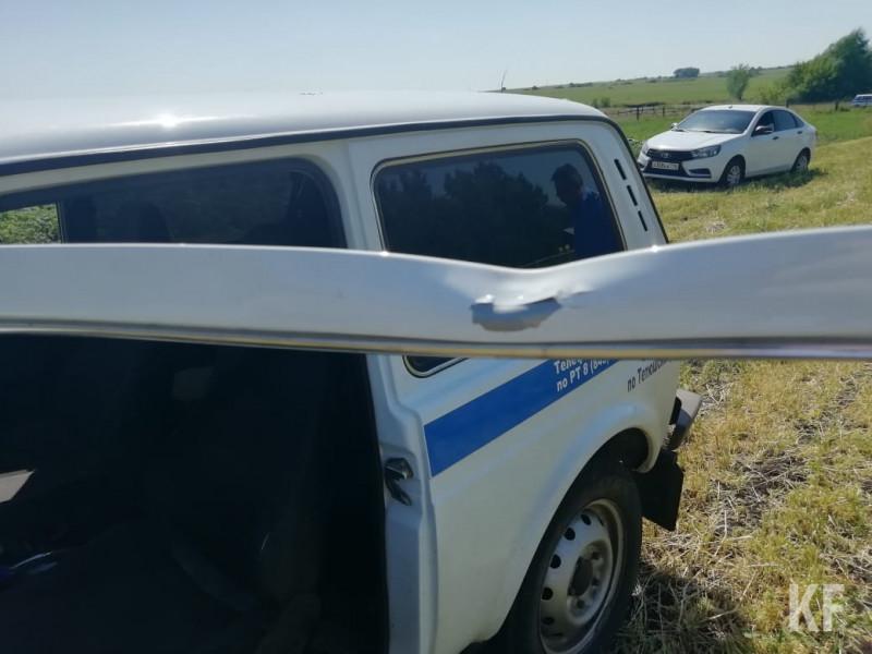 В татарстанском селе полицейский открыл огонь по мужчине с вилами