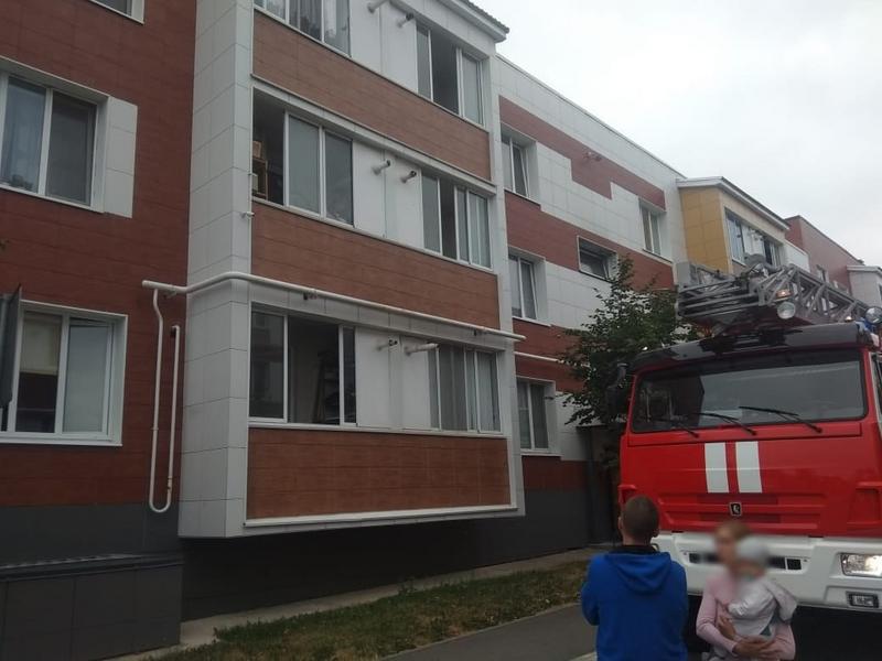 На пожаре в ЖК «Царево» под Казанью спасены шесть человек На пожаре в ЖК «Царево» под Казанью спасены шесть человек