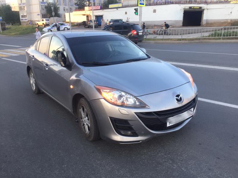 Водитель иномарки в Набережных Челнах сбил десятилетнего самокатчика