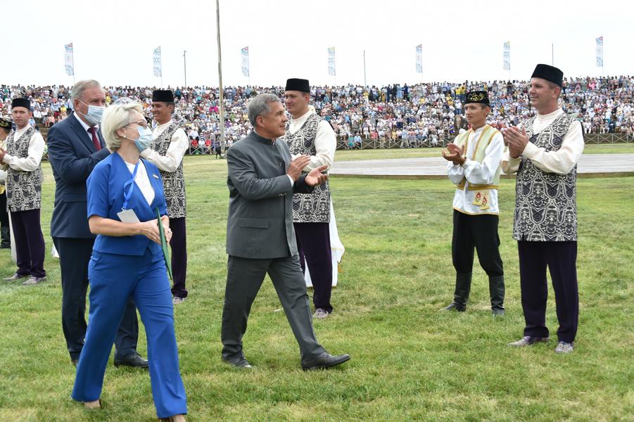 Минниханов о Всероссийском сельском Сабантуе: Собираясь вместе, мы сохраняем традиции наших предков