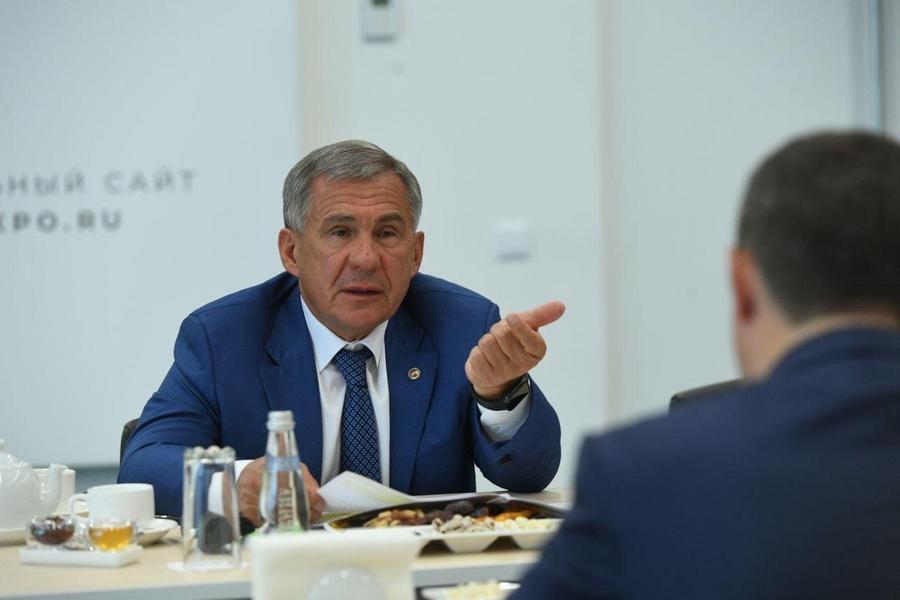 Рустам Минниханов встретился с губернатором Пермского края