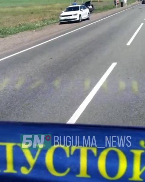 Под Бугульмой в ДТП пострадали трое взрослых и два ребенка